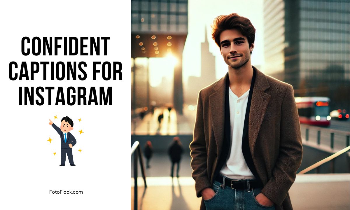 300 Confident Captions for Instagram to Boost Your Bold Vibes – Foto Flock