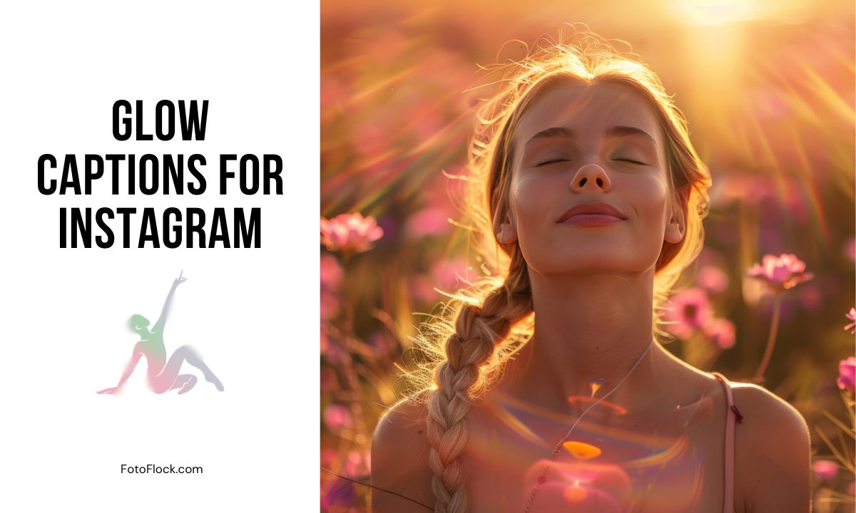 500 Glow Captions for Instagram: Shine Bright with Trendy Words! – Foto ...