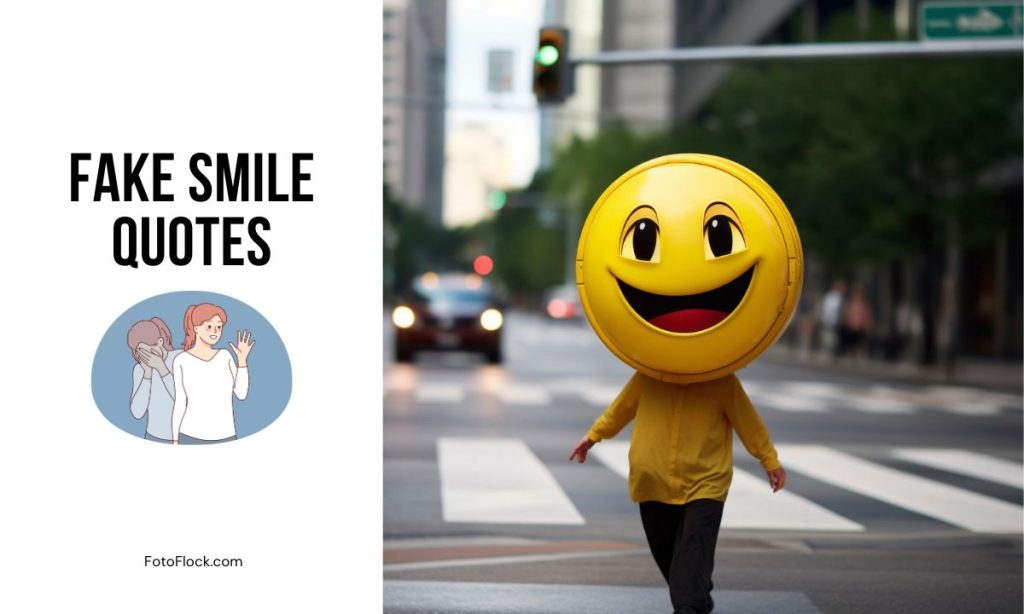 500+ Unmasking Emotions with These Powerful Fake Smile Quotes Foto